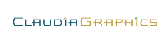 Claudia Graphics design services logo big