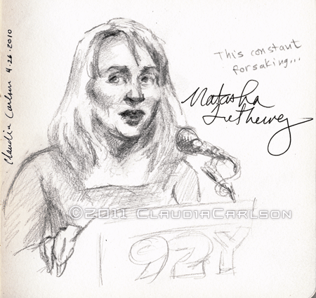 Natasha Tretheway reading at 92nd St. Y, 3-26-2010.
